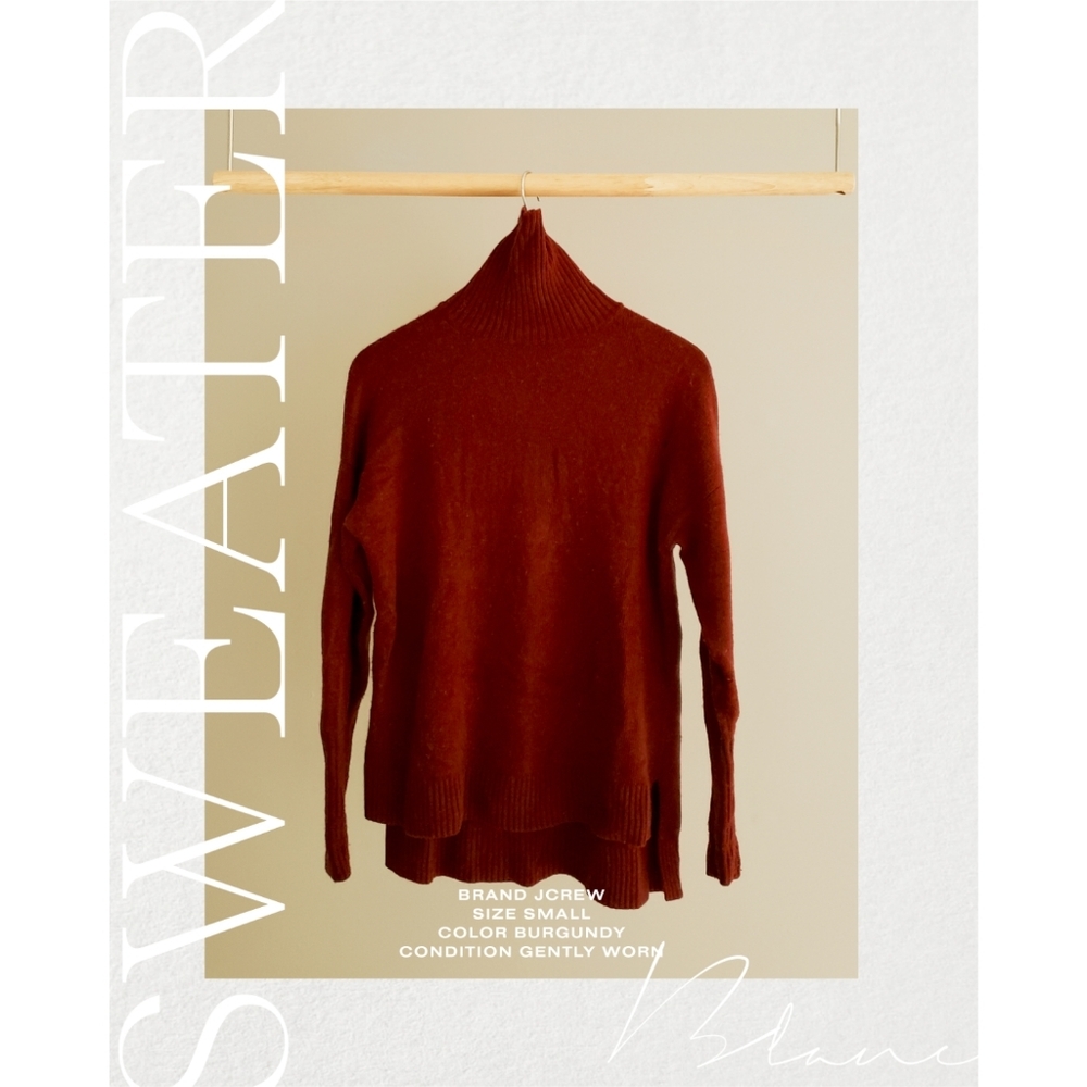 JCREW wool turtleneck